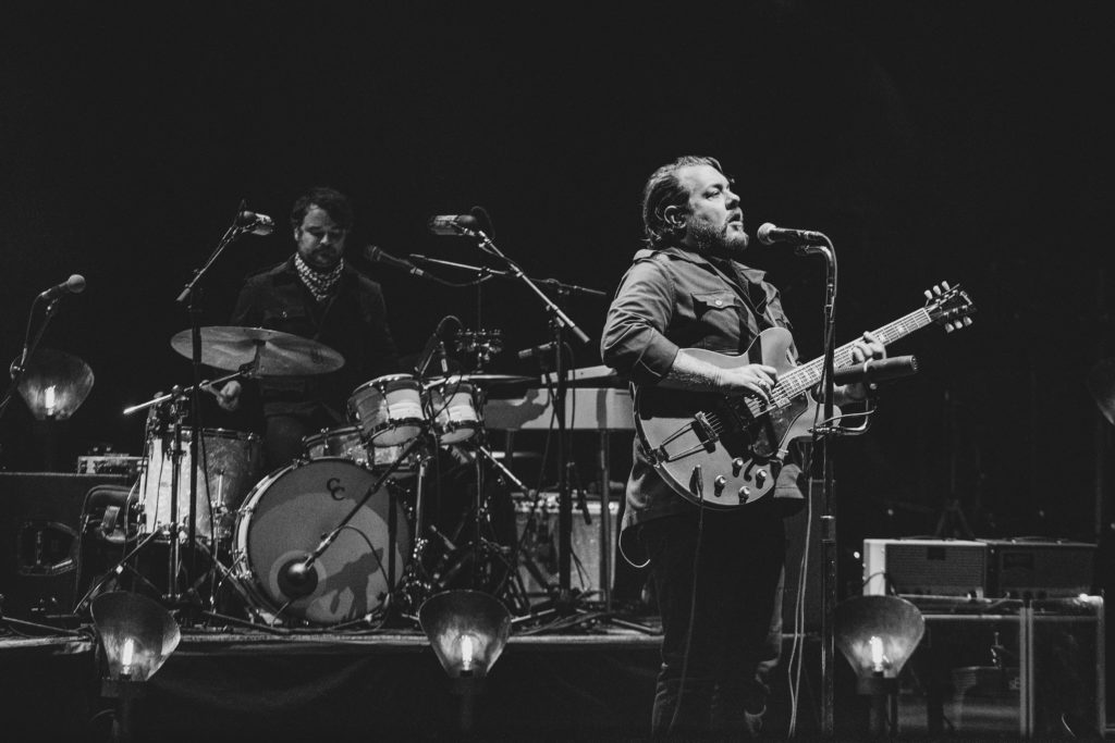 Nathaniel Rateliff Live Photo - Red Rocks 2020 - Photo Credit: Rett Rogers