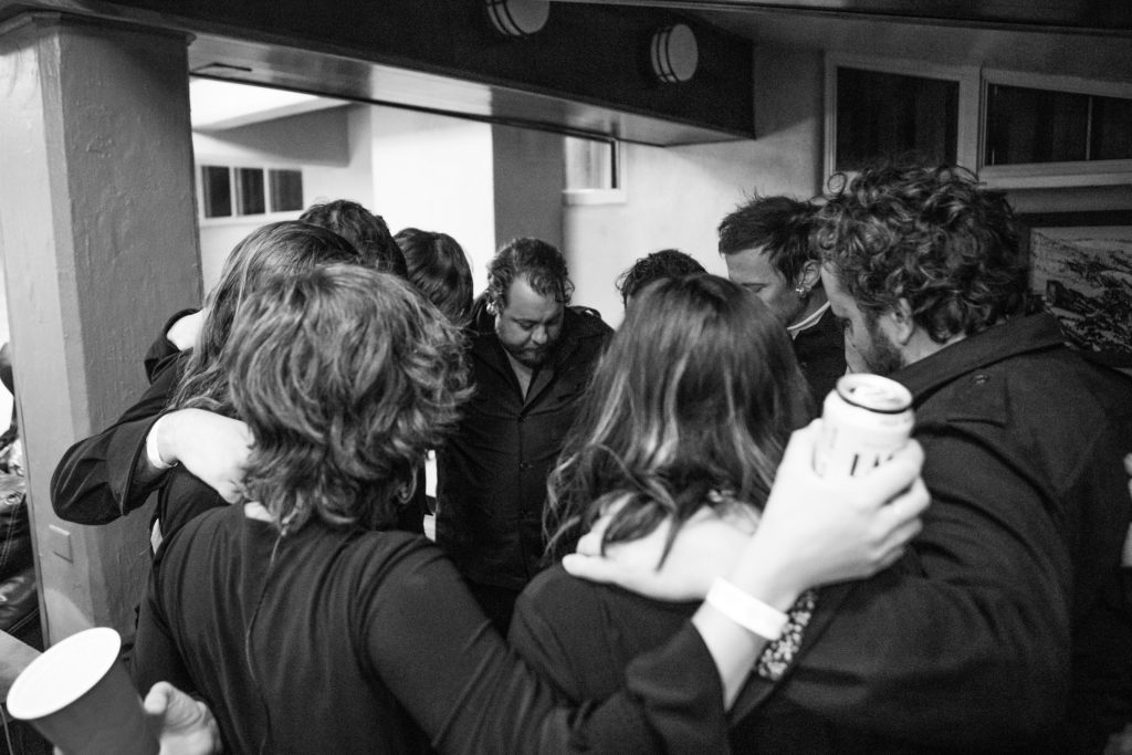 Nathaniel Rateliff Backstage - Red Rocks 2020 - Photo Credit: Rett Rogers